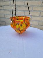 Vintage glazen plantenhanger, Ophalen
