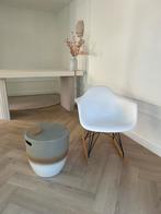 Witte schommelstoel, Huis en Inrichting, Ophalen, Gebruikt, Wit, Eén