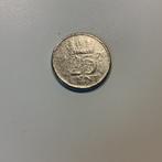 Misslag kwartje? Onleesbaar, byzonder?, Postzegels en Munten, Munten | Nederland, Verzenden, Koningin Juliana, 25 cent