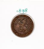WILHELMINA 21/2 CENT  1898  NO: 3, Postzegels en Munten, Munten | Nederland, Verzenden, Koningin Wilhelmina, Overige waardes, Losse munt