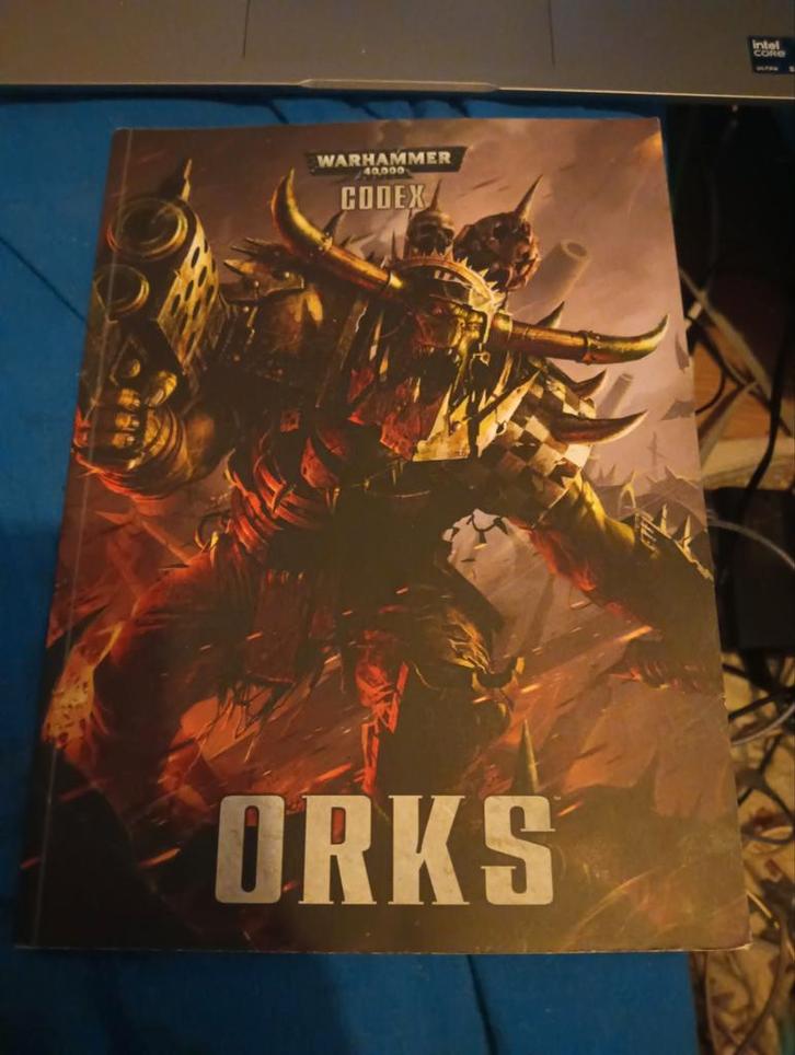 Warhammer 40k Codex Orks, Hobby en Vrije tijd, Wargaming, Zo goed als nieuw, Warhammer 40000, Boek of Catalogus, Ophalen of Verzenden