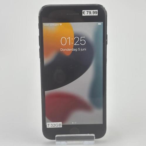 iPhone 7 32GB Zwart, Telecommunicatie, Mobiele telefoons | Apple iPhone, Zo goed als nieuw