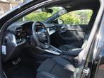 Audi A3 Limousine 35 TFSI S edition Dubbele S-line | Apple C, Auto's, 65 €/maand, 4 cilinders, 150 pk, Zwart