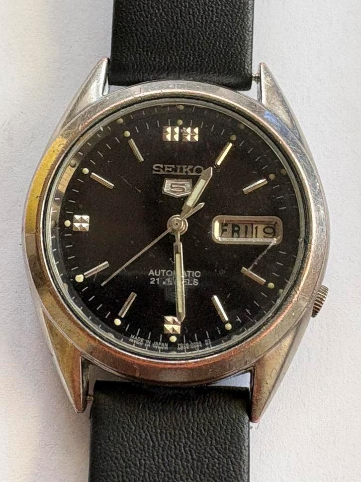 Seiko 5 Automatisch Polshorloge - Gebruikt, Sieraden, Tassen en Uiterlijk, Horloges | Heren, Gebruikt, Polshorloge, Seiko, Staal
