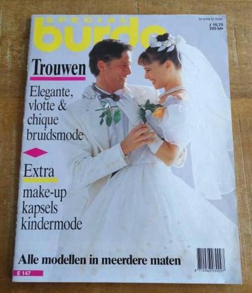 Burda Special Trouwen trouwjurken, bruidsjurken, trouwpak, Hobby en Vrije tijd, Kledingpatronen, Zo goed als nieuw, Vrouw, Burda