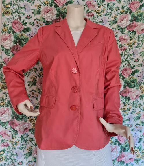 "H&M" Blazer, zalmkleurig. Mt.42. Als nieuw!, Kleding | Dames, Jassen | Zomer, Zo goed als nieuw, Maat 42/44 (L), Overige kleuren