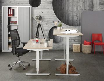 Zit Sta Tafel Bureau Elektrisch met 2 Bosch Motoren +Display beschikbaar voor biedingen