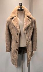 Heren lammy coat parka - maat S - lamsleer en lamsvacht, Kleding | Heren, Jassen | Winter, Ophalen of Verzenden, Gedragen, Maat 46 (S) of kleiner