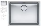 Franke Mythos rvs spoelbak 55x40, Huis en Inrichting, Keuken | Keukenelementen, Overige kleuren, Nieuw, Minder dan 100 cm, 25 tot 50 cm