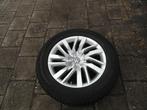 Volkswagen Touareg 111,Audi Q7 alu velgen winterbanden 19inc, Gebruikt, 255 mm, Banden en Velgen, Winterbanden