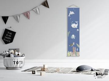 Groeimeter Dieren in de Oceaan Blauw Little Dreamzzz beschikbaar voor biedingen