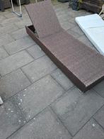 2 Rotan Ligbedden met Kussens, Ophalen, Gebruikt, Rotan, Verstelbaar