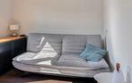 Mooie comfortabele slaapbank mét topper zgan! 1.30mtr x 2mtr, Ophalen, Zo goed als nieuw, Tweepersoons