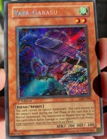 Yu-Gi-Oh! Faded Yata Garusa LOD 1st Edition Old US Print !