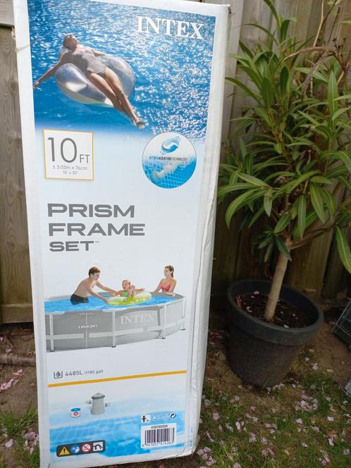 Zwembad Intex Prism frame mét pomp! 305 x 76 cm, Tuin en Terras, Zwembaden, Zo goed als nieuw, Opzetzwembad, Minder dan 80 cm