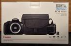 Canon EOS 2000 D ESSENTIAL TRAVELKIT, Ophalen of Verzenden, Nieuw, Canon, 8 keer of meer