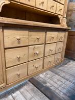 Oud grenen ladekast kast hobbykast apothekerskast, Ophalen