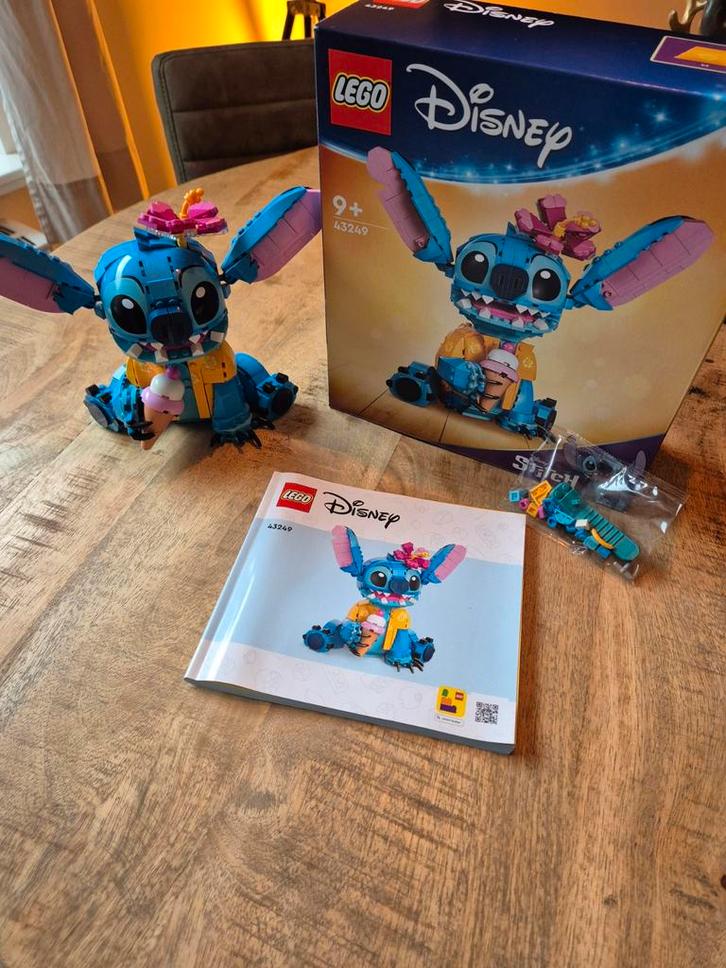 Lego Disney 43249 Stitch, Kinderen en Baby's, Speelgoed | Duplo en Lego, Zo goed als nieuw, Lego, Complete set, Ophalen of Verzenden