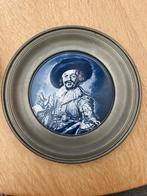 Zilver tinnen wandborden, Antiek en Kunst, Ophalen of Verzenden