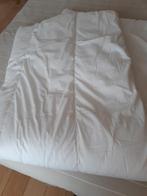 IKEA 1-persoons dekbed + matrasbeschermer, Huis en Inrichting, Eenpersoons, Wit, Ophalen of Verzenden, Deken of Dekbed