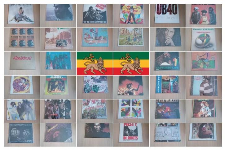Reggea collectie 34 stuks, Cd's en Dvd's, Vinyl | Wereldmuziek, 12 inch, Verzenden