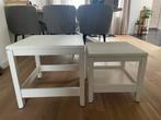 HAVSTA bijzettafels salontafels Ikea wit, Ophalen, Minder dan 45 cm, Minder dan 55 cm, Vierkant