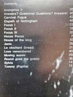 Focus - Zeldzaam Vintage., Gebruikt, Ophalen of Verzenden, Piano, Rock en Metal