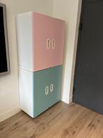 Stuva Ikea kast roze en blauw, Kinderen en Baby's, Kinderkamer | Commodes en Kasten, Ophalen, Gebruikt, 105 cm of meer, Minder dan 50 cm