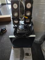 Logitech Z4 Speakerset met Subwoofer, Ophalen of Verzenden, Gebruikt, Complete surroundset, Overige merken