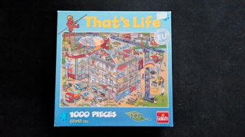 That's Life puzzel. #71311. Bouwplaats. beschikbaar voor biedingen