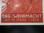 WO2 postkaart - Tag der Wehrmacht 1940, Verzenden, Landmacht, Duitsland, Foto of Poster