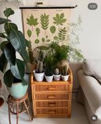 Vintage rotan ladekastje, Ophalen, Overige materialen, Gebruikt, 50 tot 100 cm