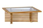 TEAK LOUNGE TAFEL, Ophalen, Nieuw, Rechthoekig, Teakhout
