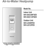 Warmtepomp Panasonic WH-UX09FE5, Doe-het-zelf en Verbouw, Ophalen, Hoog rendement (Hr), Overige typen, Nieuw