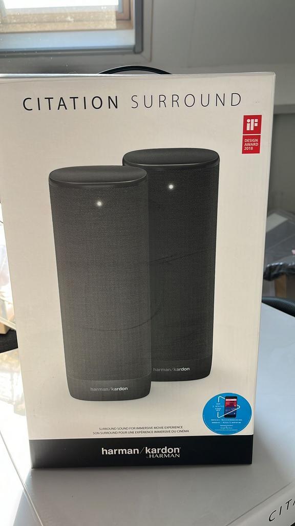 Harman Kardon Citation Surround Set, Audio, Tv en Foto, Luidsprekers, Zo goed als nieuw, Complete surroundset, 120 watt of meer