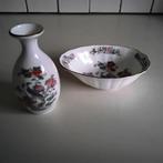 Wedgwood  kutani crane bonbonniere  en schaaltje, Ophalen of Verzenden, Wedgwood, Porselein, Schaal of Schalen