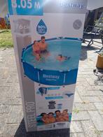 Te koop Zwembad 1 zomer gebruikt, Tuin en Terras, Zwembad-toebehoren, Gebruikt, Ophalen of Verzenden, Filter