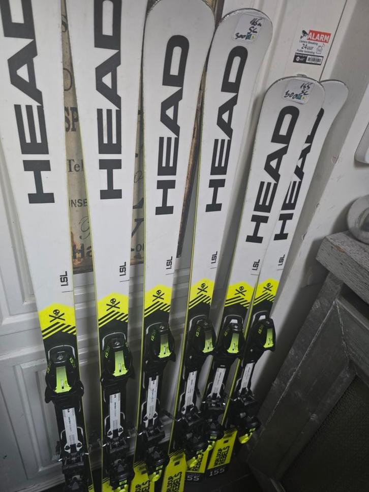 165cm HEAD I.SL WORLDCUP REBELS NP900€ GEVORDERDEN SL SKI, Sport en Fitness, Skiën en Langlaufen, Zo goed als nieuw, Ski's, Skiën