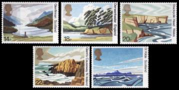 ENGELAND 1981 Landschappen, Michel: 879-883, Postfris.  beschikbaar voor biedingen