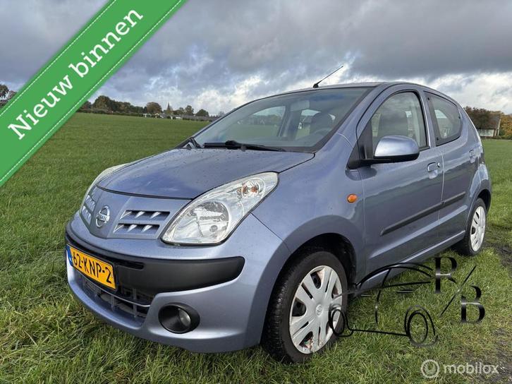 Nissan Pixo 1.0 Acenta AIRCO APK MOOIE AUTO NL-AUTO, Auto's, Nissan, Bedrijf, Te koop, Pixo, ABS, Airbags, Airconditioning, Alarm