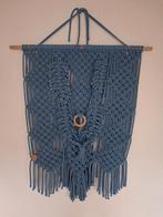 KOOPJE!!! Blauw Macramé Wandkleed, Huis en Inrichting, Ophalen, Zo goed als nieuw