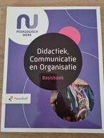 Basisboek didactiek, communicatie en organisatie, Ophalen of Verzenden, Zo goed als nieuw, Noordhoff Uitgevers, MBO