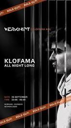 Klofama ANL verknipt 26 september, Tickets en Kaartjes, Evenementen en Festivals, Twee personen