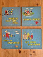 4 Flipje van Tiel boekjes uit 1957, Meerdere stripboeken, Ophalen of Verzenden, Gelezen