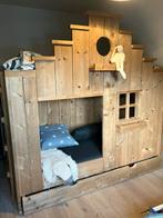 Houten Stapelbed / Boomhut bed, Kinderen en Baby's, Kinderkamer | Stapelbedden en Hoogslapers, Ophalen of Verzenden, Gebruikt