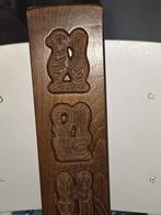 Oude smalle speculaasplank, Ophalen