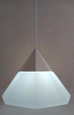 Vintage hanglamp Glashütte Limburg, Ophalen, Gebruikt, Glas, Minder dan 50 cm