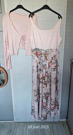 Zomerse jumpsuit met vestje – maat 50, Kleding | Dames, Jumpsuits, Ophalen of Verzenden, Nieuw, Maat 46/48 (XL) of groter, Roze