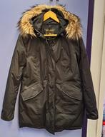 Woolrich luxe winterjas parka + capuchon winddicht XL 49847, ., Zwart, Maat 46/48 (XL) of groter, Ophalen of Verzenden