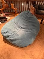 Mega Lounge Pug Zitzak - Zacht Blauw, Ophalen, Zo goed als nieuw, Blauw, Zitzak